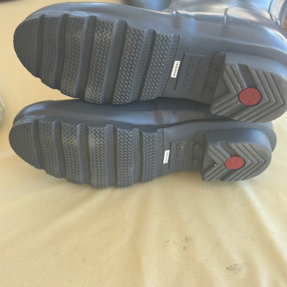 Hunter Blue Rain Boots - Picture 5 of 13